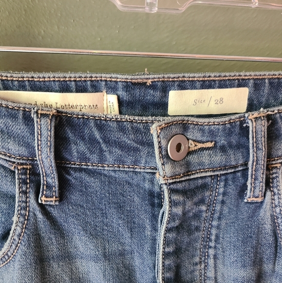 Anthropologie Pilcro and the Letterpress Sequin Flare Jeans, Size 28 - Picture 2 of 5